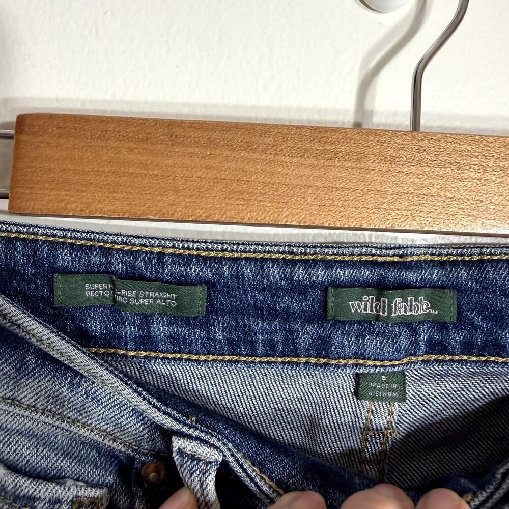 Wild Fable High Rise Straight Jeans - Picture 4 of 6